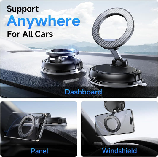 MagSafe Ultra-Strong Vacuum Car Mount